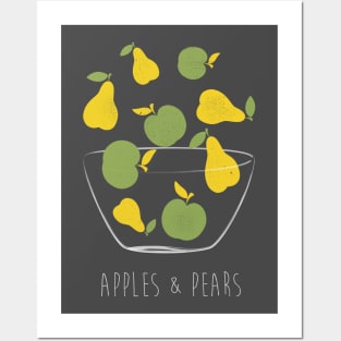 Apples and pears Posters and Art